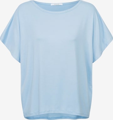 Myjama Pajama shirt 'Curly' in Blue: front