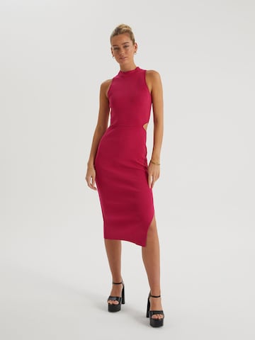 ABOUT YOU x Millane Dress 'Jule' in Pink: front