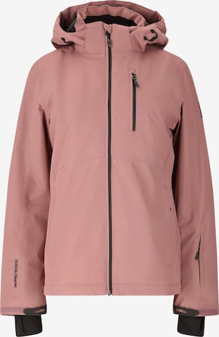 Whistler Athletic Jacket 'Drizzle' in Pink: front