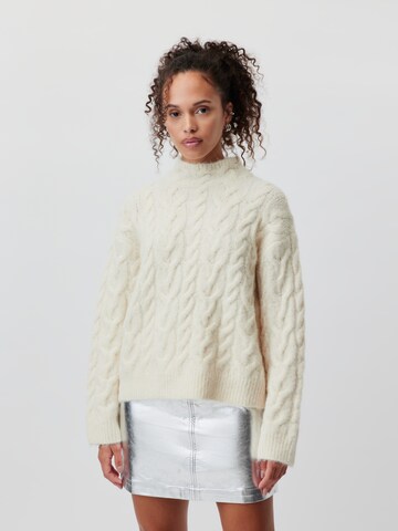 LeGer by Lena Gercke Sweater 'Sarah' in White: front