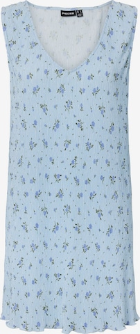 Abito di PIECES in blu: frontale