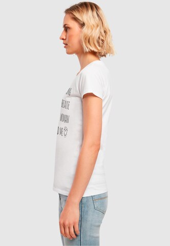 T-shirt 'Mother's Day - Strong Woman' ABSOLUTE CULT en blanc