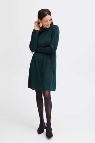 Fransa Knit dress 'Dedana' in Green