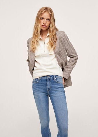 MANGO Skinny Jeans 'Isa' in Blauw