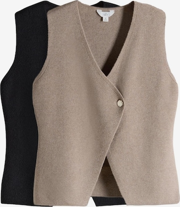 The SetKardigan bez rukava - bež boja: prednji dio