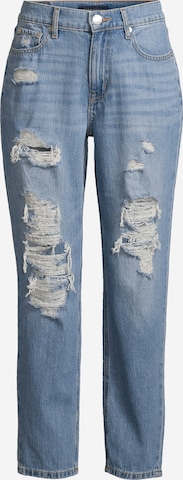 Regular Jeans de la AÉROPOSTALE pe albastru: față