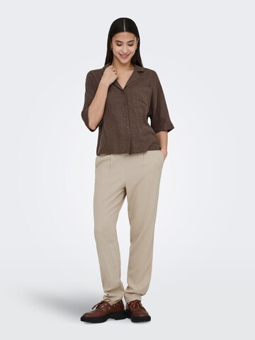 Regular Pantalon 'ONLGoa Poptrash ' ONLY en beige : devant