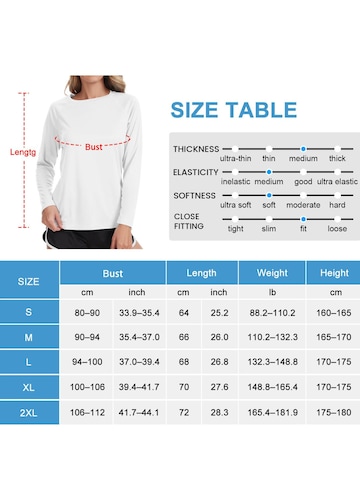 MEETWEE Shirt '2-Pack UV Protection Shirt' in White