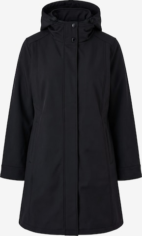 Ulla Popken Funktionsjacke in Schwarz: Vorderseite