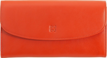 DuDu Wallet 'Colorful Gandia' in Orange: front