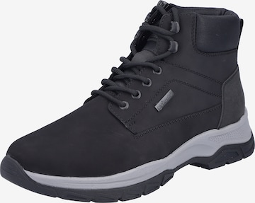 Bottines à lacets '3024' Rieker en noir : devant