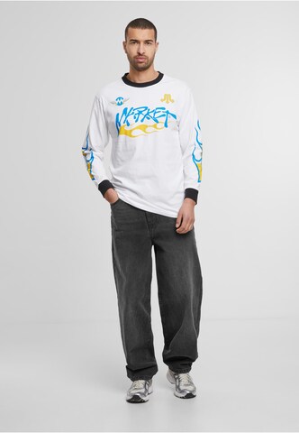 MARKET Shirt 'Loud Pipes' in Weiß
