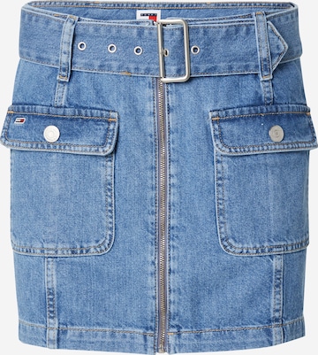 Tommy Jeans Rok in Blauw: voorkant