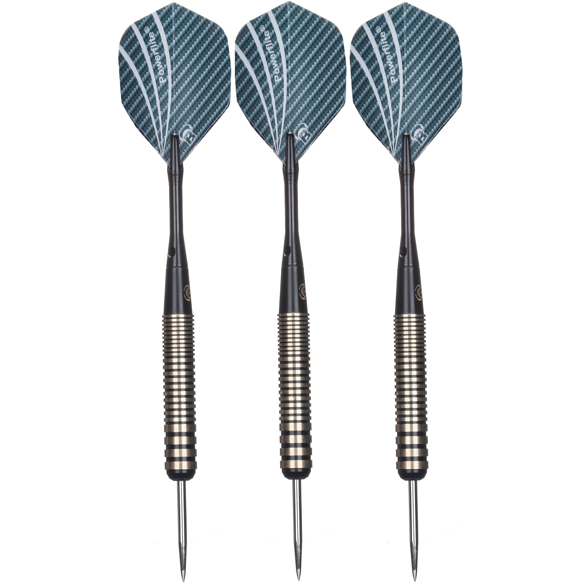 BULL'S Dartpfeil 'Metis Steel' in Silber: Vorderseite