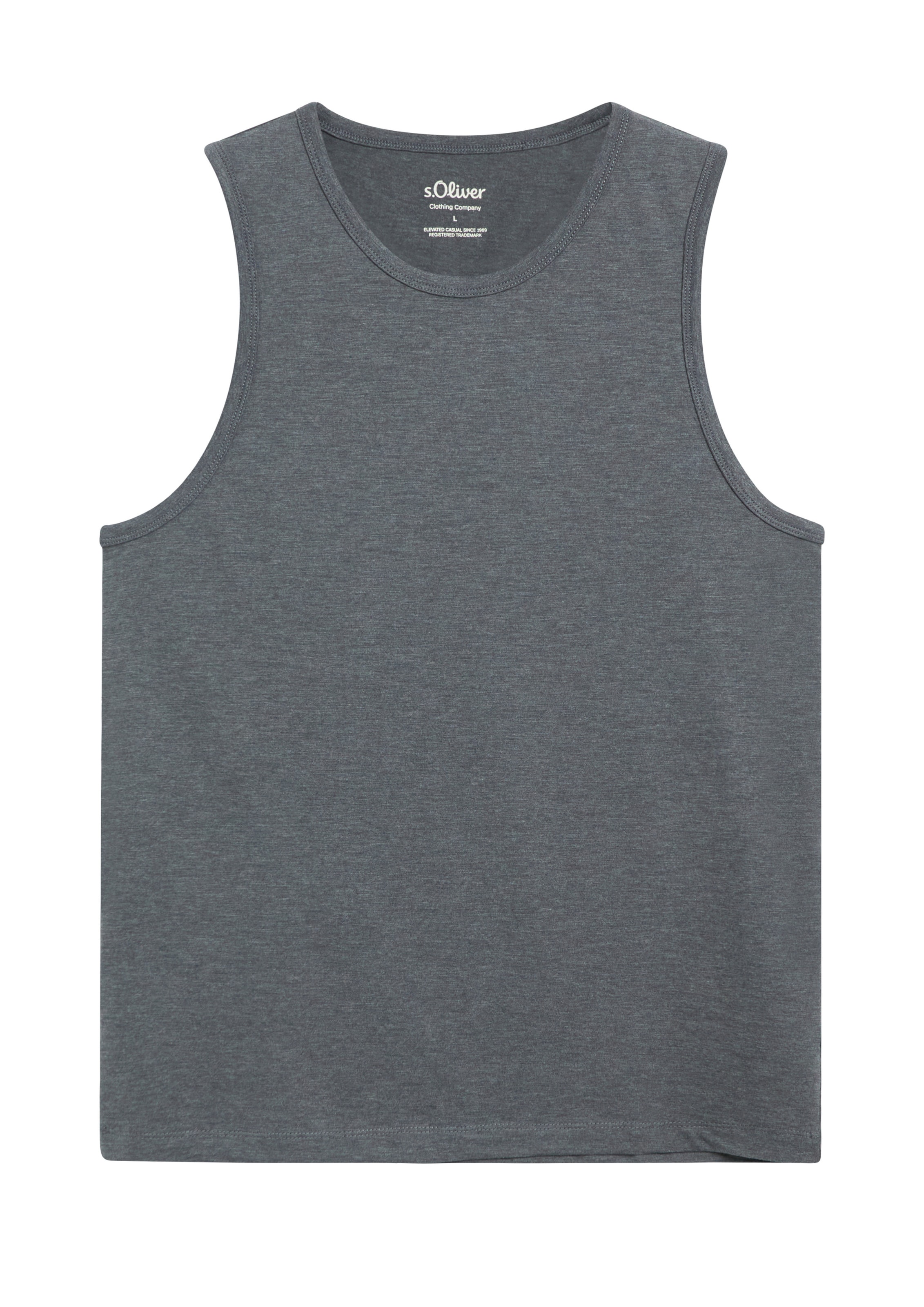 s.Oliver Top in Grau: Vorderseite