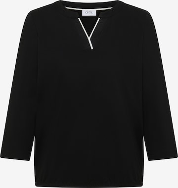 CECIL Shirt in Black: front
