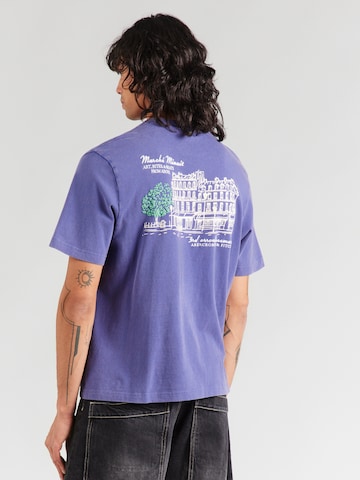 T-Shirt Abercrombie & Fitch en bleu : devant