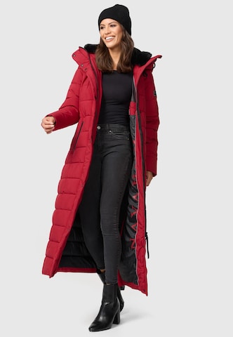 NAVAHOO Winter Coat 'Das Teil XIV' in Red