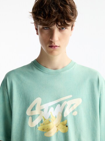 Pull&Bear T-shirt i grön
