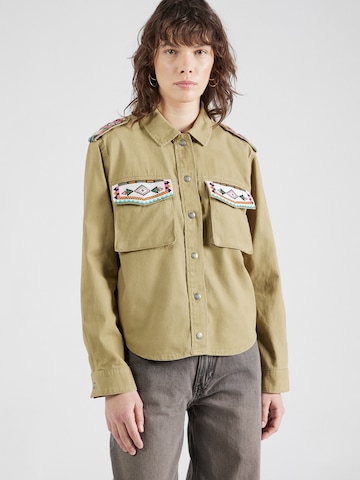 ONLY Between-Season Jacket 'FOX' in Green: front