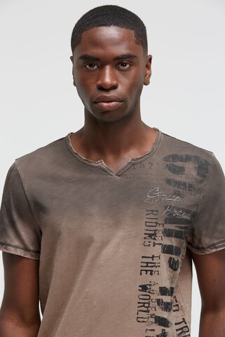 CAMP DAVID T-Shirt in Braun