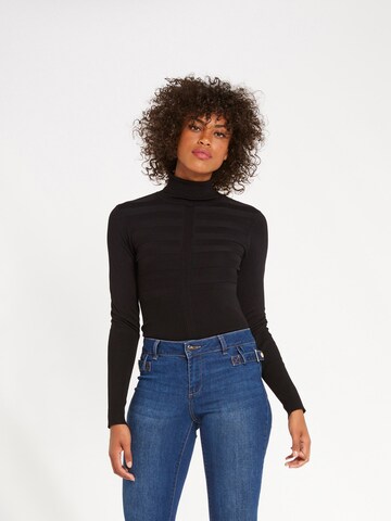 Morgan Pullover '132-Mentos' in Schwarz: Vorderseite