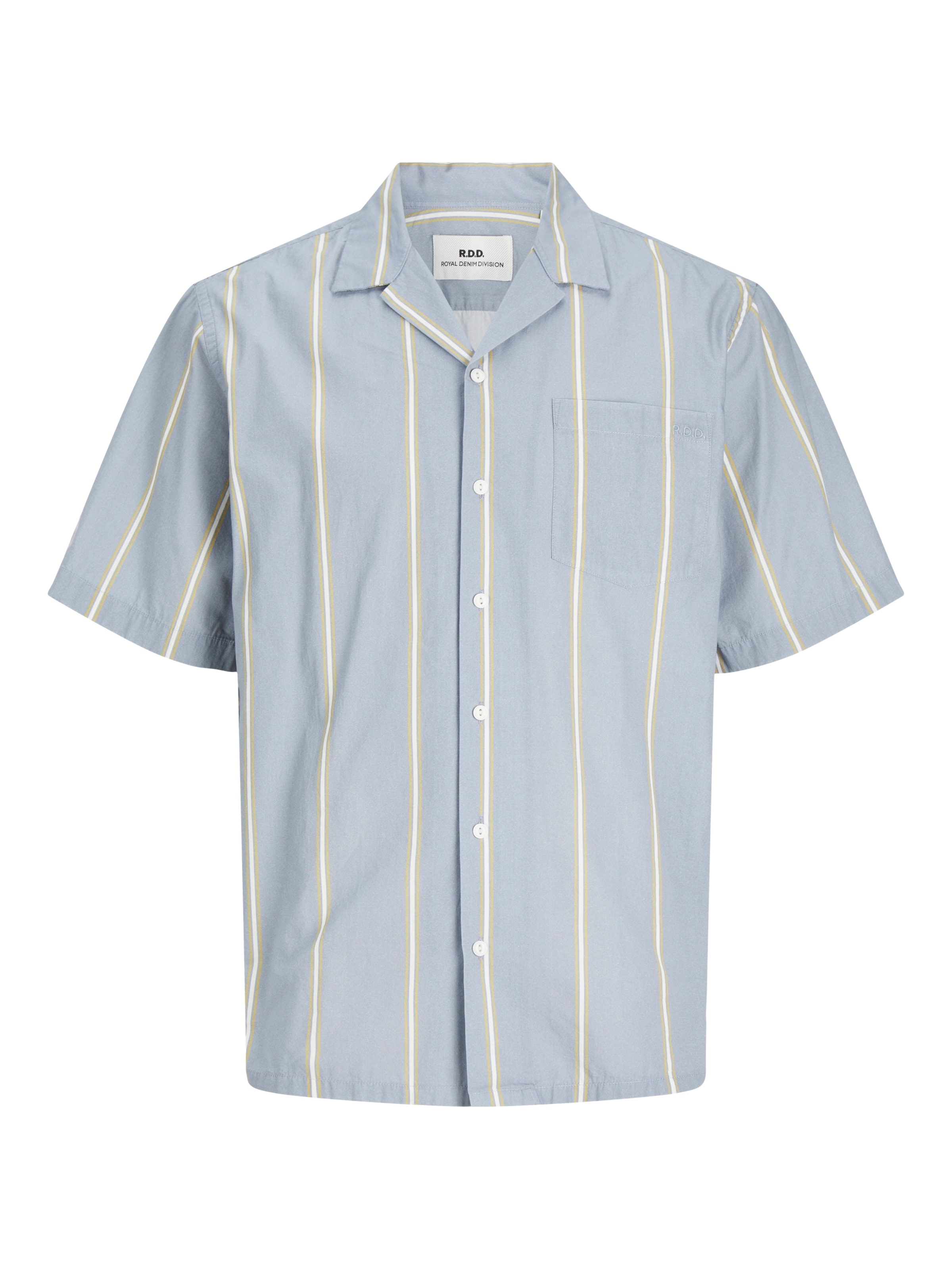 JACK & JONES Comfort Fit Hemd 'CAIN' in Blau: Vorderseite