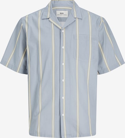JACK & JONES Button Up Shirt 'CAIN' in Dusty blue / Honey / White, Item view