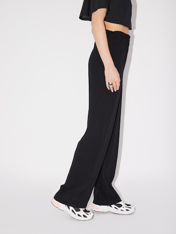 Wide Leg Pantalon 'Celina' LeGer by Lena Gercke en noir