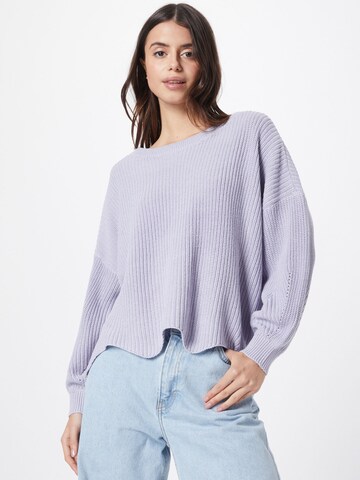 ONLY Sweater 'Hilde' in Purple: front