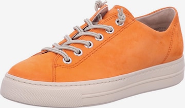 Paul Green Sneakers laag in Oranje: voorkant