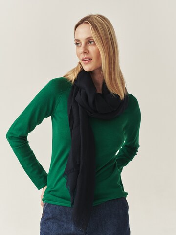 Écharpe TATUUM en bleu : devant