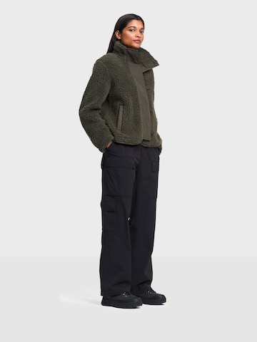 AIGLE Fleece jas in Groen: zijkant