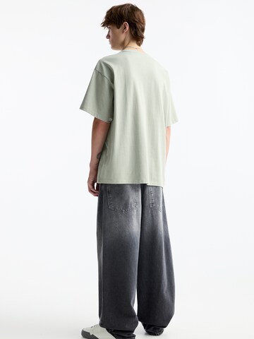 T-Shirt Pull&Bear en vert