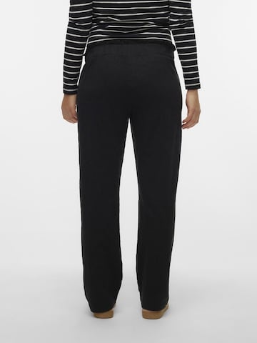 MAMALICIOUS Regular Pants 'LIVY' in Black