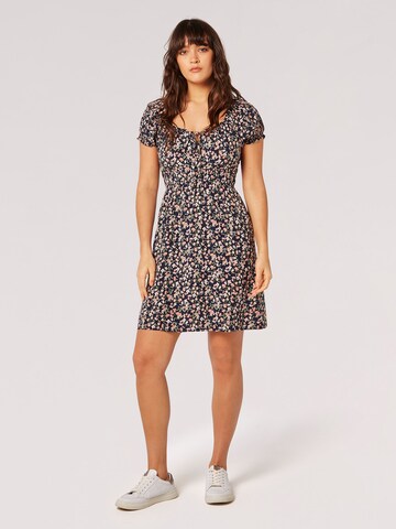 Apricot Dress in Blue