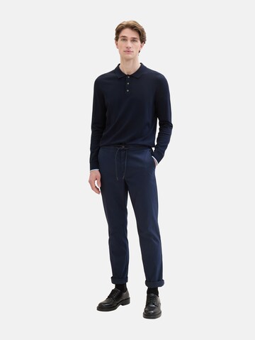 TOM TAILOR Regular Hose in Blau