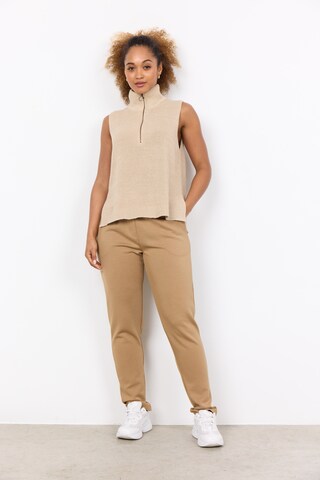 Soyaconcept Strickweste in Beige