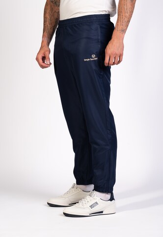 Sergio Tacchini Tapered Sporthose 'Carson 021' in Blau: Vorderseite