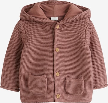 Next Strickjacke in Braun: Vorderseite