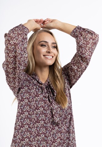 Usha - Vestido 'Nowles' em vermelho