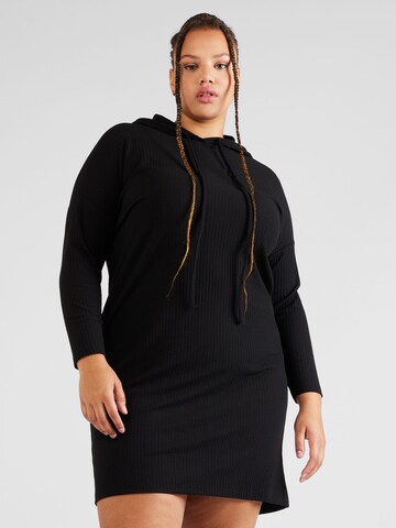 ONLY Carmakoma Dress 'RIBBI' in Black: front