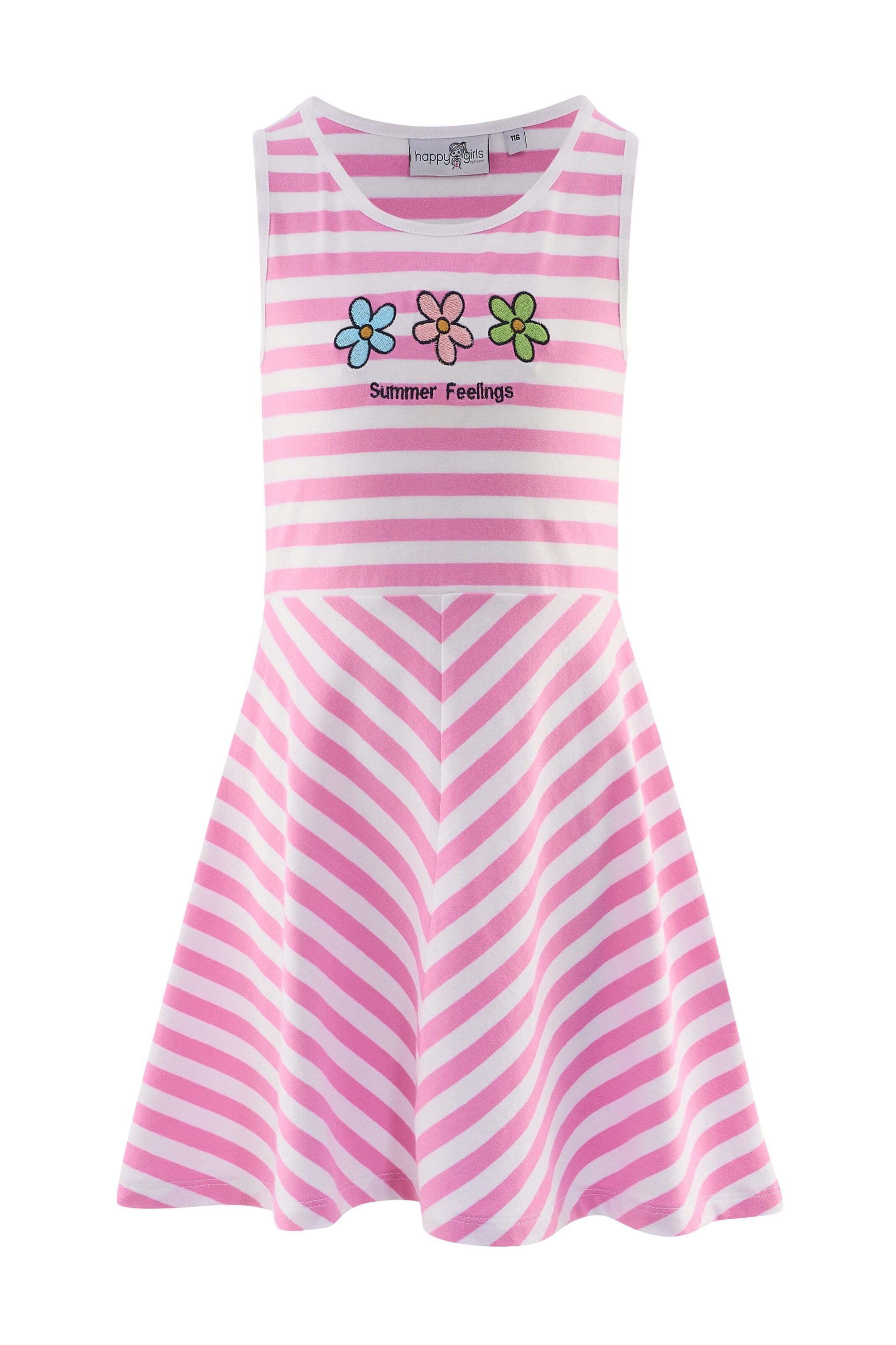 happy girls Φόρεμα σε ροζ: μπροστά