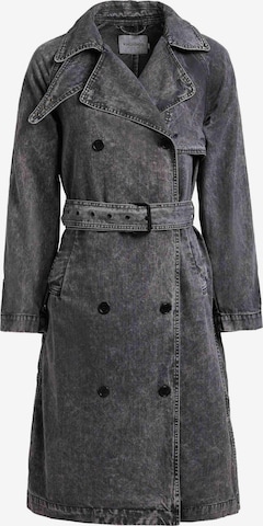 Manteau mi-saison 'Enza' khujo en noir : devant