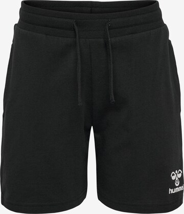 Hummel Regular Pants in Black: front