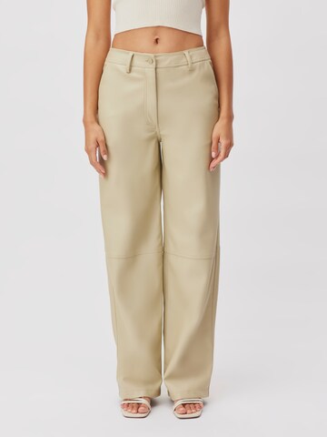 LeGer by Lena Gercke Boot cut Pants 'Raven' in Green: front