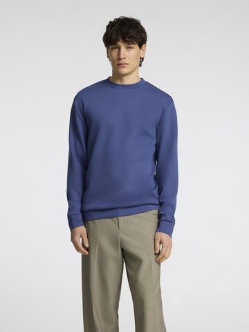 SELECTED HOMME Sweatshirt 'SLHManuel' i blå: forside