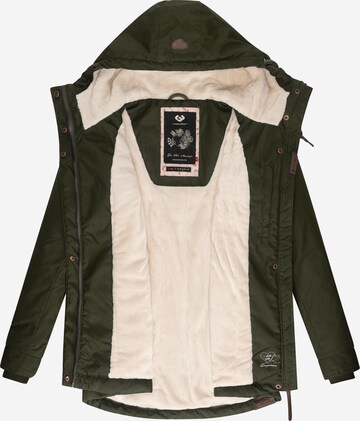 Veste d’hiver 'Monade' Ragwear en vert