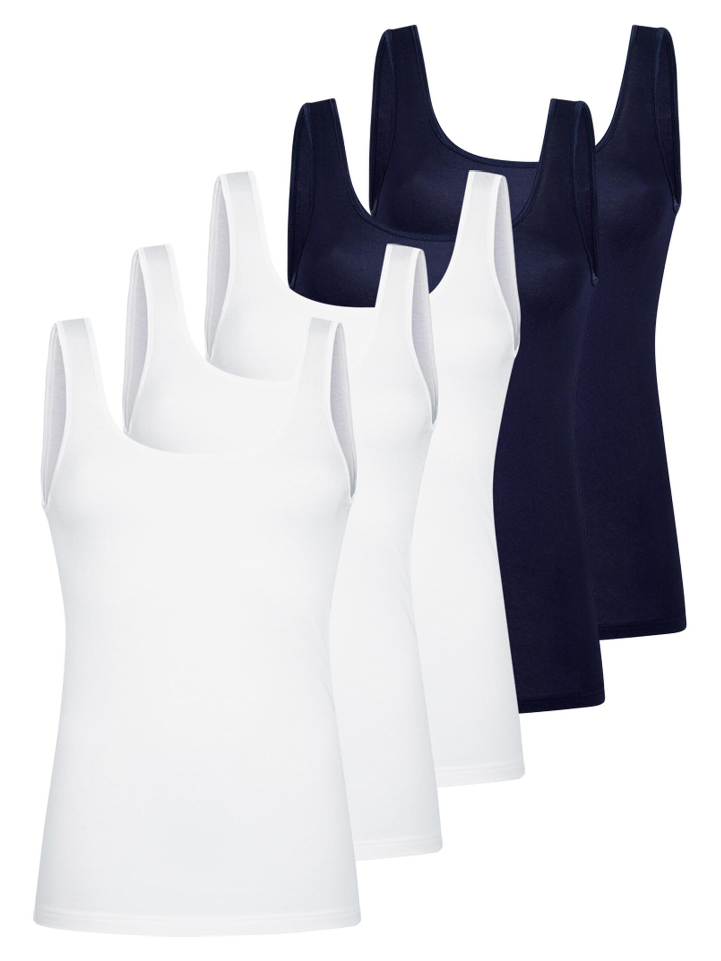 Nina von C. Undershirt 'Motion' in Blue: front
