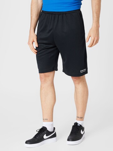 BJÖRN BORG Loose fit Sports trousers in Black: front